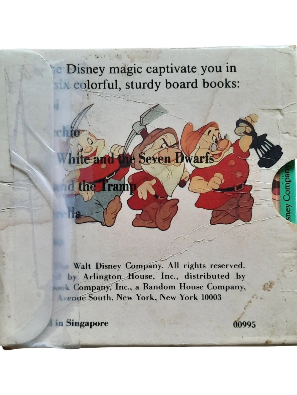 Disney Favorite Stories Board Book – White/Red/Blue